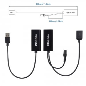 Cable 202059-BLK Usb Over Ethernet Extender With Power Adapter