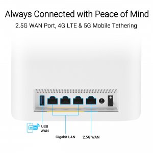 Asus ZenWiFi BT6 2PK Rt Bt6 2pk Zenwifi Bt6 Worry-free Smart Home Mesh