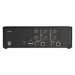 Black SS2P-DH-DP-U Niap 3.0 Kvm Swt Dh Displayport 4k 2pt