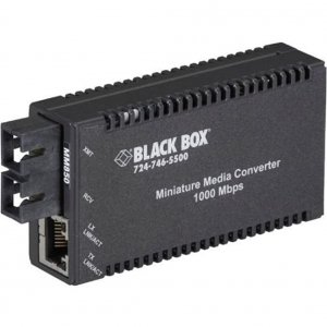 Black LGC010A-R2 Gb Eth Med Conv Cop To 1000mb Mm .3km Sc