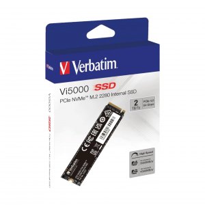 Verbatim 31827 Vi5000 2tb Pcie Nvme M.2 Ssd - 2yr Limited Warranty