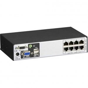 Black KV0081A Kvm Switch 8 Port Catx