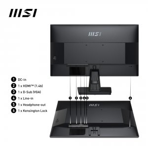 Pc 9S6-3PC2CM-001 Msi Pro Mp251 Business Monitor- 24.5in 1920x1080 100