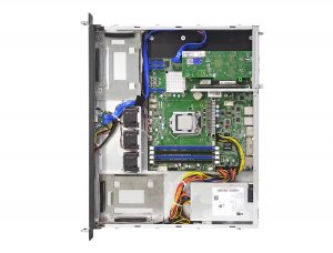 Aic XE1-1E001-04 1u Entry-level Chassis With Usb 3.0 And Fan Slots