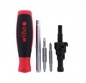 Wiha 77892 Wiha Softfinish Conduit Reamer And 6inone Multidriver Combo