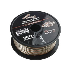 Audiopipe TCBL1650CPR 16 Gauge Copper Speaker Wire - 50 Ft Roll