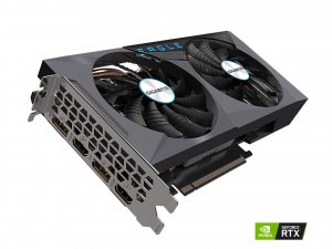 Used Gigabyte GV-N306TEAGLE OC-8GD Geforce Rtx3060 Ti Eagle Oc