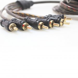 Audiopipe CPPMC3 3ft 6-channel Interconnect Cable For Audio Systems