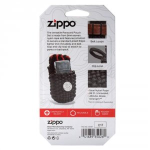 Zippo 40467 Paracord Pouch For Outdoor Adventures