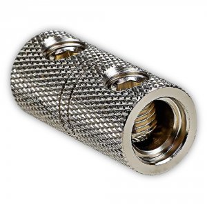 Audiopipe IS424 4 Gauge Nickel Plated Coupler With Set Screw