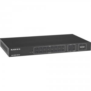 Black AVS-HDMI2-8X8-R2 Black Box, Video Matrix Switcher - Hdmi 2.0, 8x