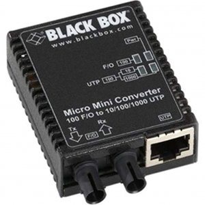 Black LMC402A Fst Eth Med Conv Cop To 100mb Mm 5km Sc